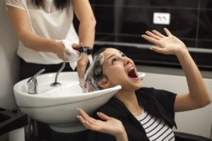 Hairdresser injury claim