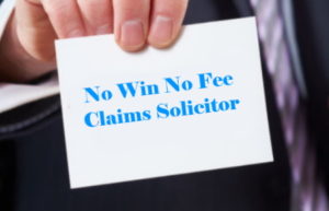No win no fee claims solicitor