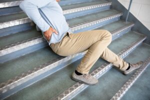 Defective Stair Lighting