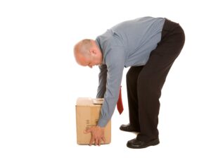 manual handling claim