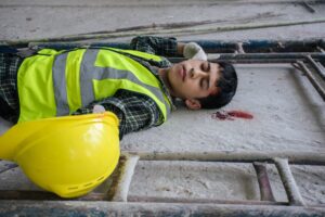 serious injury claim after an accident at work