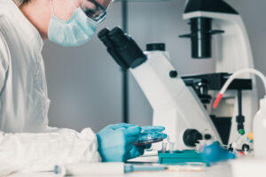 Further testing is carried out on a patient's blood during the initial stages of cancer treatment.