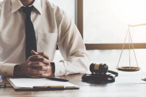 A solicitor works on pressure sore claims.